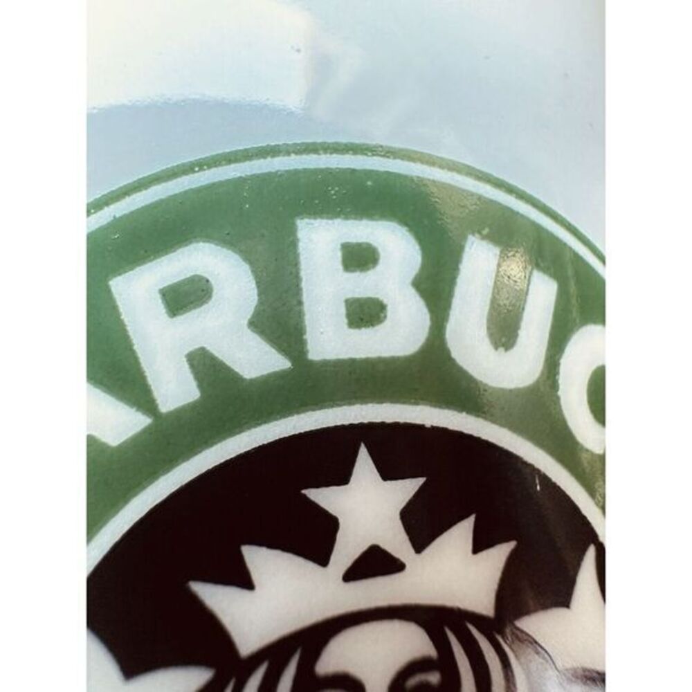 Starbucks‎ Coffee Co.  1999 Large Green Logo Large White Coffee Cup Mug 15oz - Picture 4 of 10